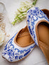 Fiona White Embellished Punjabi Jutti